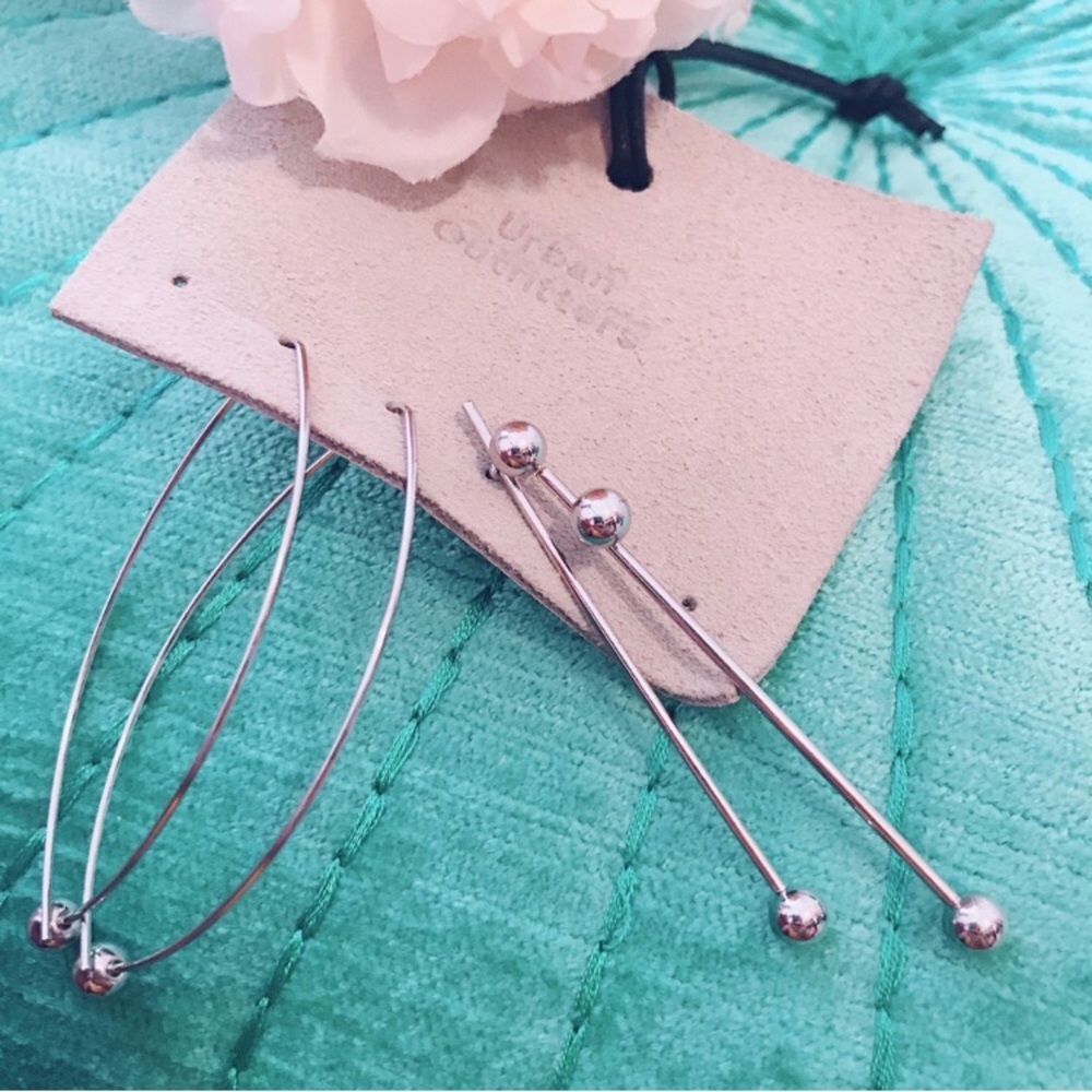 NWT Urban Outfitters Metal Earrings: 2 pair